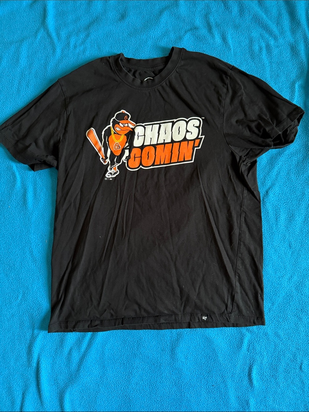 Kids' Black 'Chaos Comin'' Graphic Tee - Unbranded